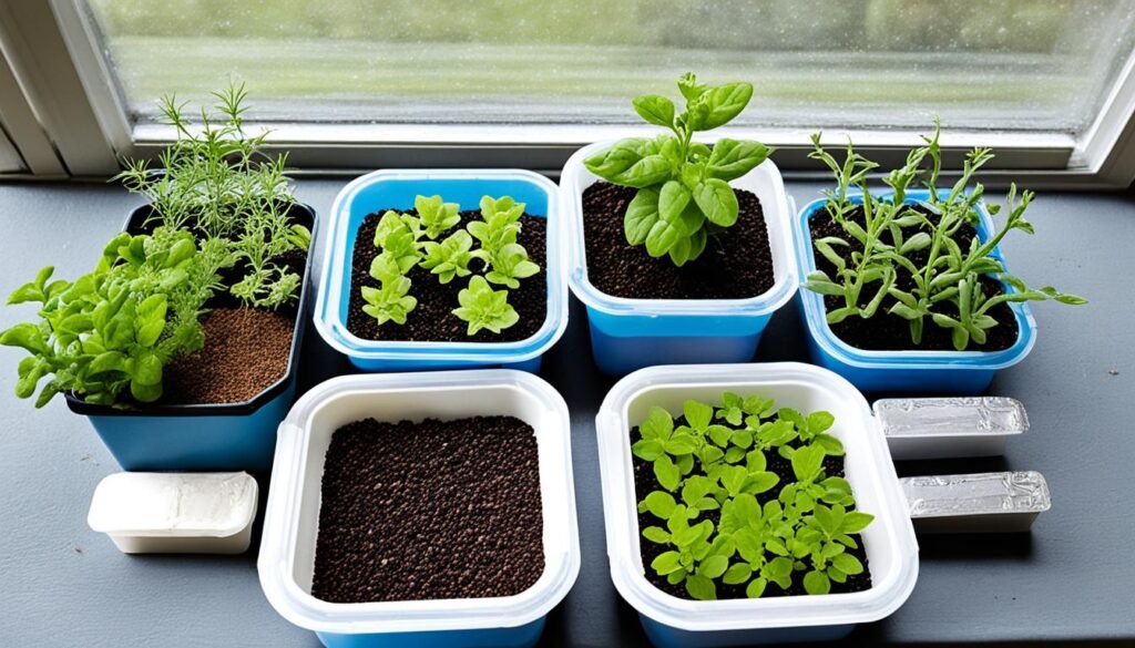 Ideal Containers for Winter Seed Starting